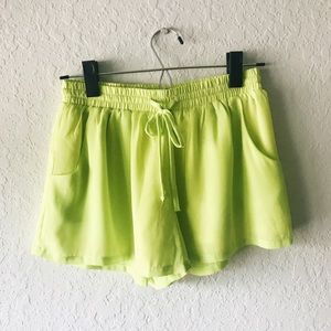 Neon Green Short